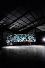 Volvo FL6 Turbo Zone Truck Art Car by Banksy 1988 года